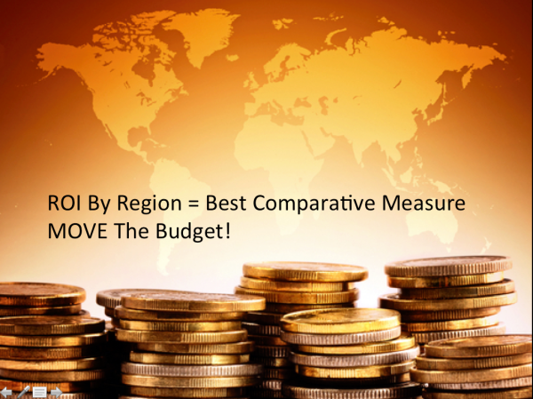 Moving Budgets Across Regions Increases ROI Source:Webcertain