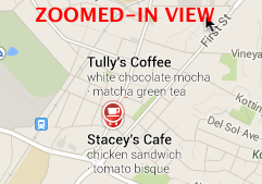 Tullys Google Maps Zoomed In