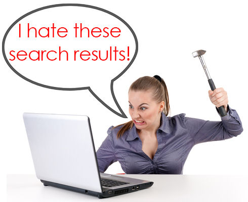 Angry Search User!