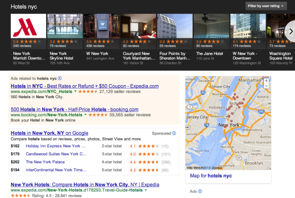 Google Local Carousel