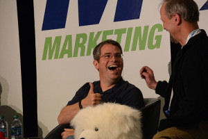 Eric on Stage with Matt Cutts