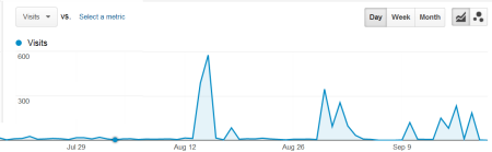 Google Analytics shows activity from PPC Ad ghost clicks.