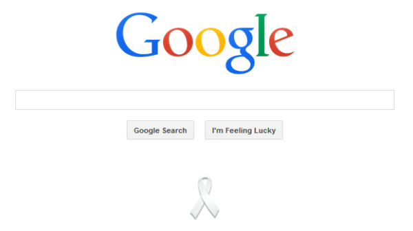 Google White Ribbon