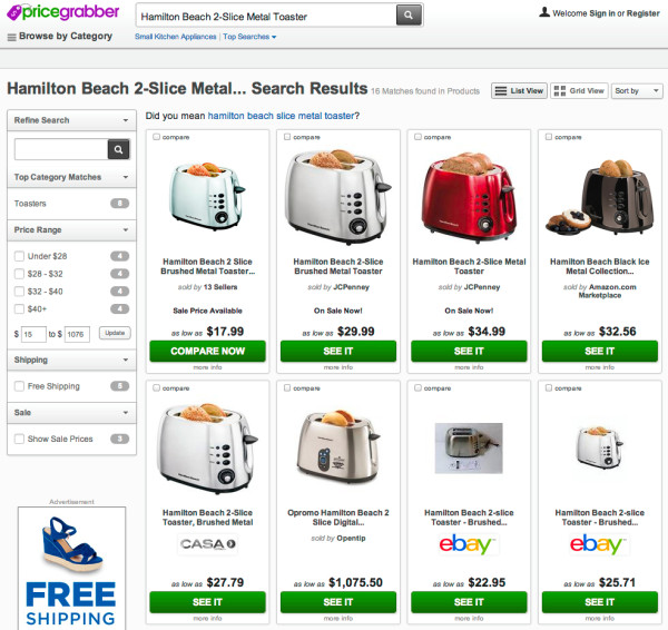 Hamilton Beach 2 Slice Metal Toaster  Compare Prices   Shop On PriceGrabber 3