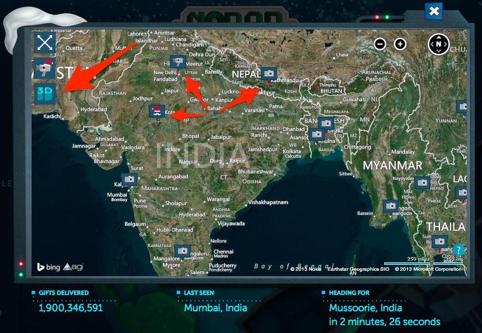 Official NORAD Santa Tracker 5