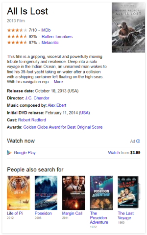 Google Testing More Ads On Knowledge Graph Panels: Google Play Gets The ...