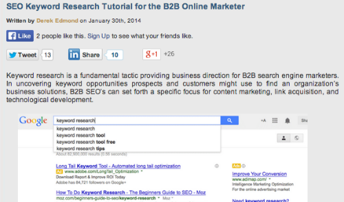 SEO Keyword Research SlideShare