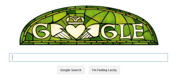 St. Patricks Google logo