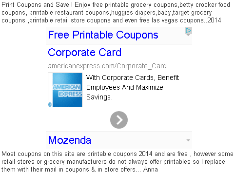 Coupons, Coupon Codes, Promo Codes…When Content Is NOT King