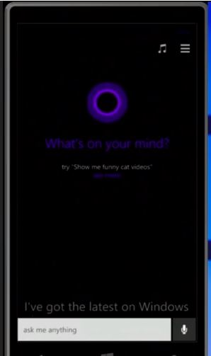 cortana home