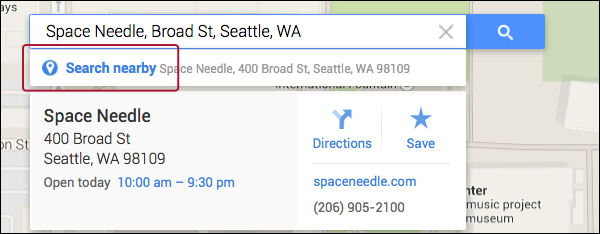google-maps-search-nearby