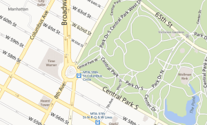 Bing Maps Park Trails and Road before