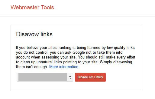 Negative SEO Disavow Links