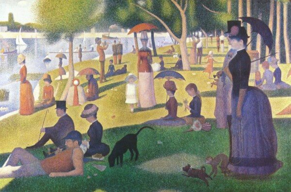 A Sunday Afternoon on the Island of La Grande Jatte by Georges Seurat