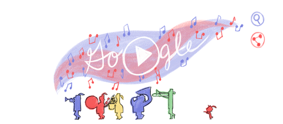 July 4 2014 Google Logo