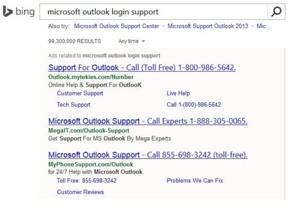 Bing Ads tech support