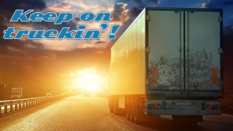 Google Pigeon - Keep on Truckin'