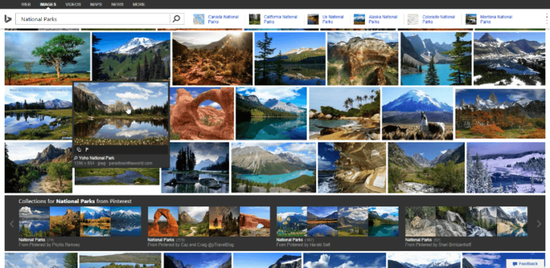 Bing Image Search