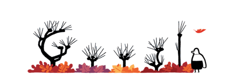 Google logo first day of autumn 2014