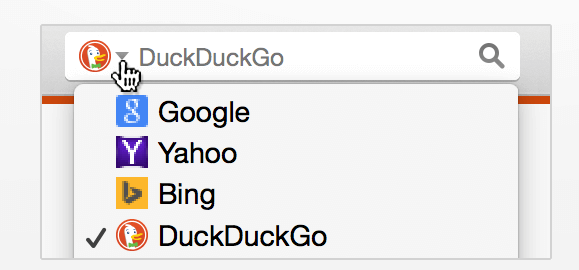 DuckDuckGo in Firefox