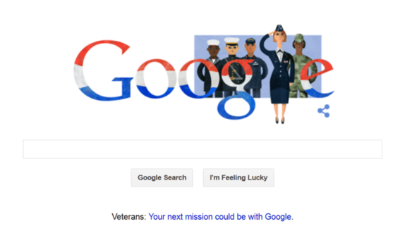 Veterans-Day-Google-logo