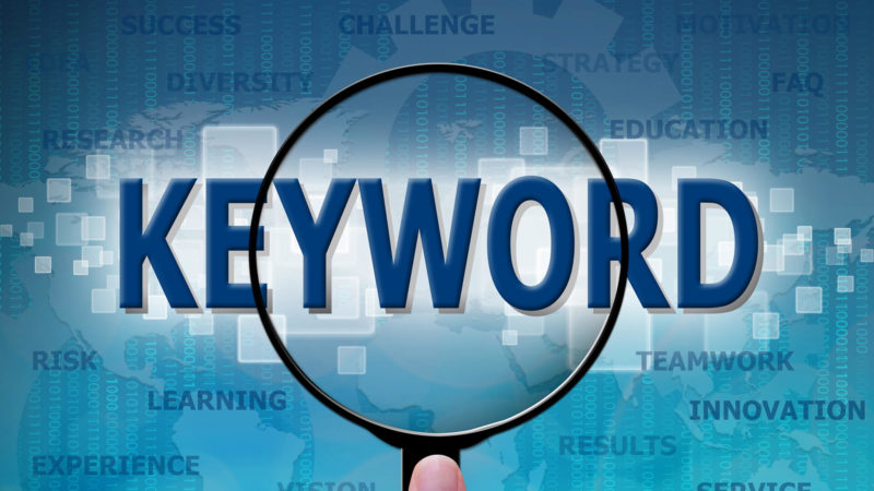 Marketing clearance research keyword