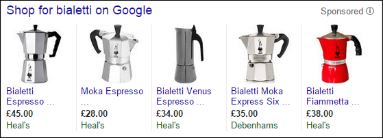 shopping results bialetti