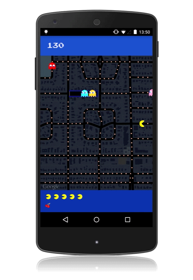 Google Maps transforms streets into giant Pac-Man game