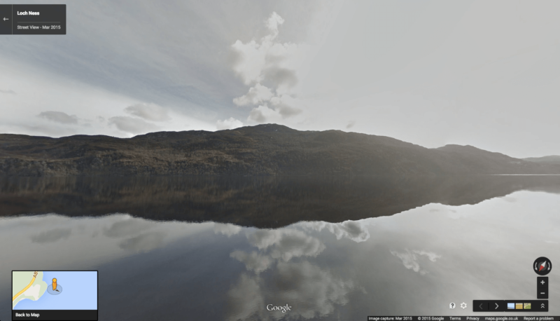 Loch Ness Street View Google Map