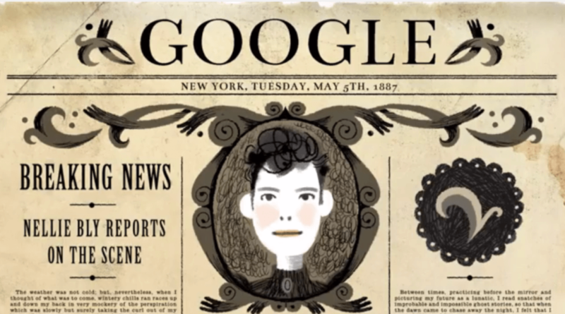 Nellie Bly google logo