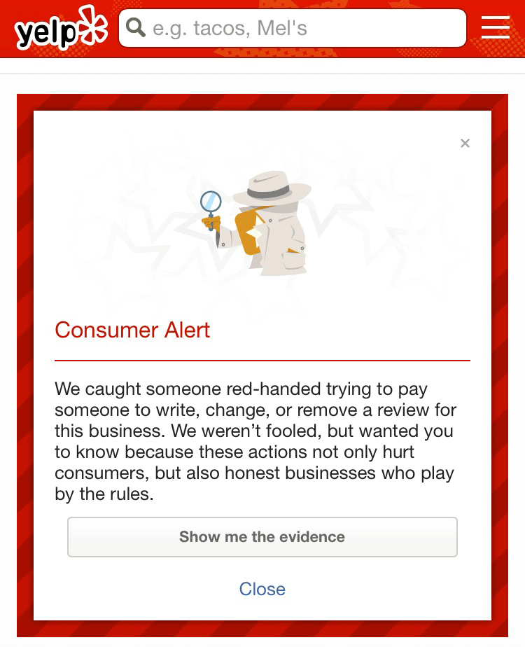 yelp-review-show-evidence-alert