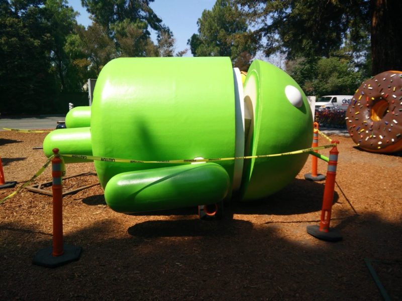 Google Android Statue Repair