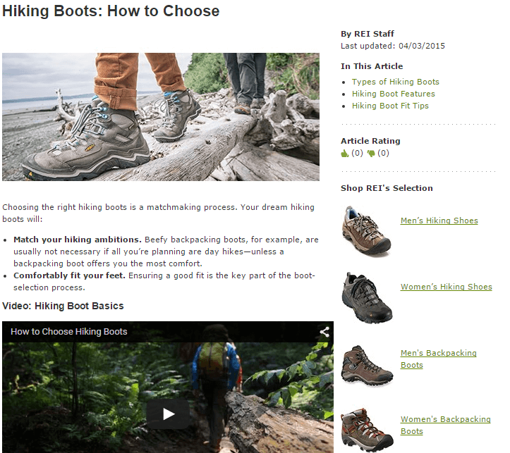 hiking boots, how to choose