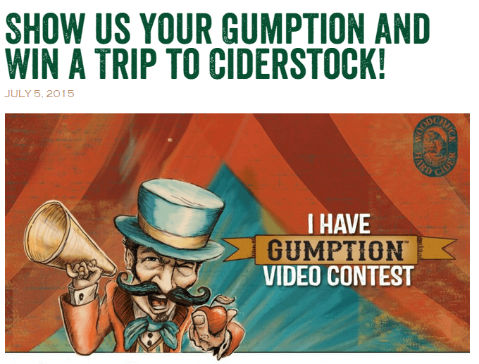 show us your gumption