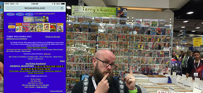 Local SEO lessons from ComicCon - make sure your site has a good design and UX