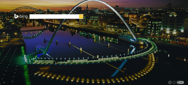 Bing-home-page