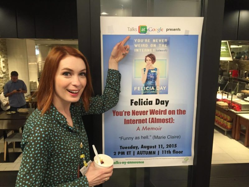 Felicia Day At Google