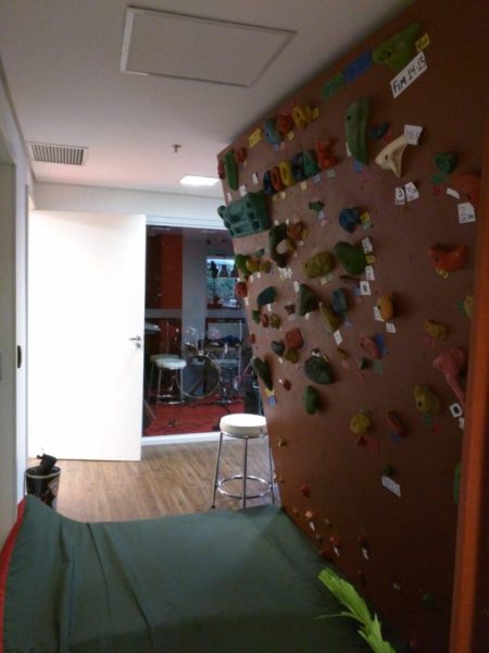 Google Brazil Climbing Wall