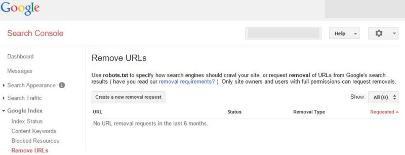 google-remove-url-old