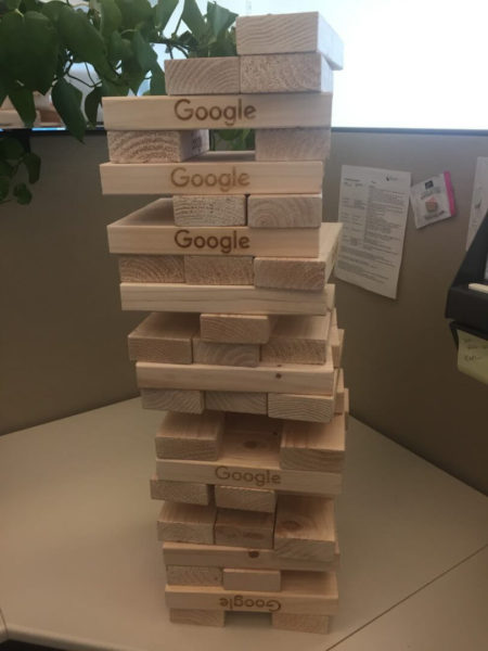 Google Jenga Game