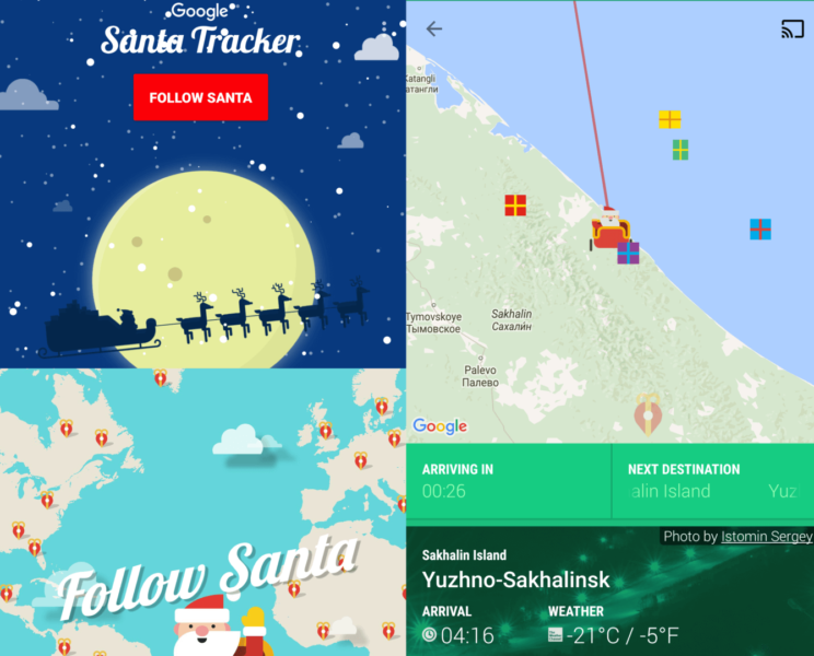 santa google app