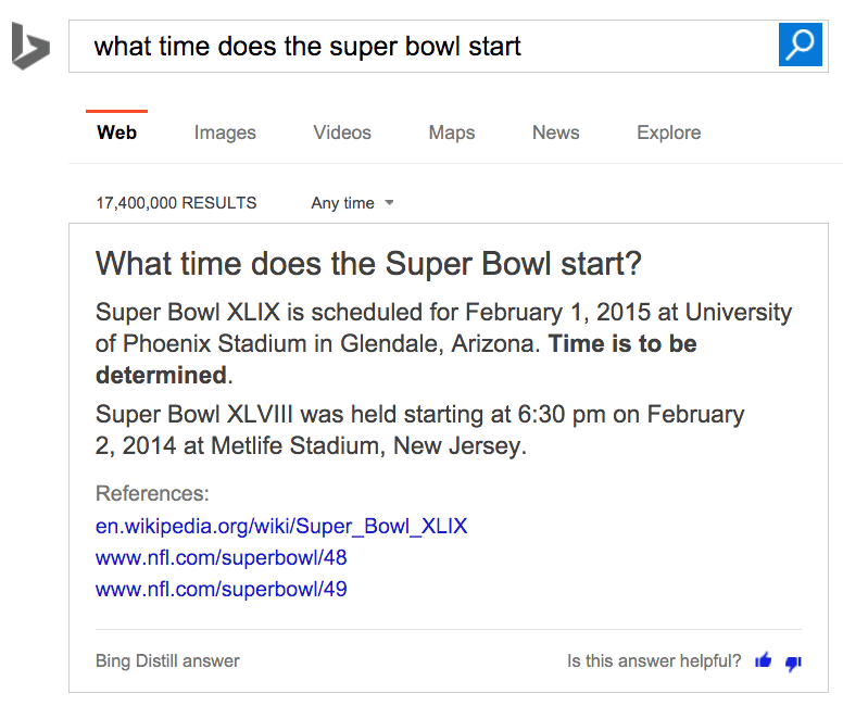 what time does the super bowl start