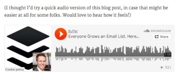 Buffer Audio