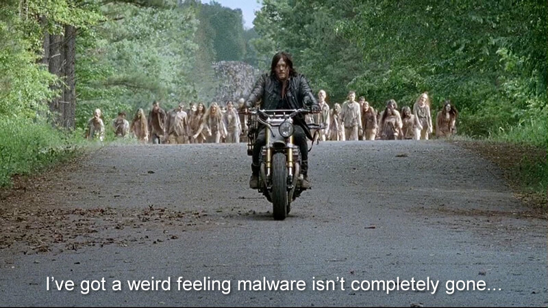 Malware and The Walking Dead