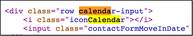 Calendar Code