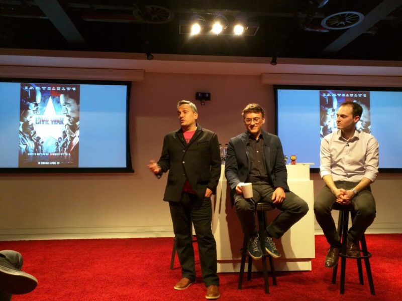 Russo brothers visit Google London