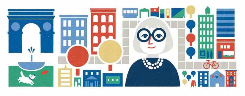 Jane Jacobs Google Doodle