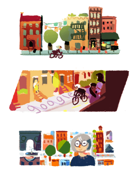 Jane Jacobs doodles