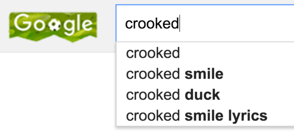 Google crooked