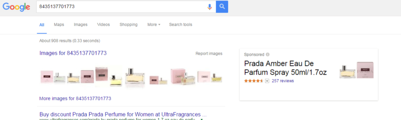 google pla that links to new google shopping landing page